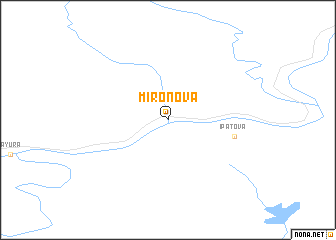 map of Mironova