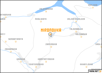 map of Mironovka