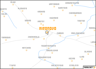 map of Mironovo