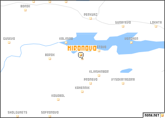 map of Mironovo