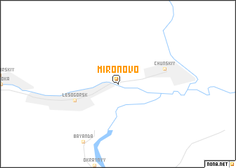 map of Mironovo