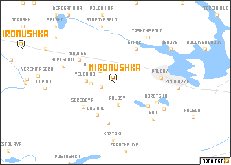 map of Mironushka