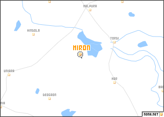 map of Mīron