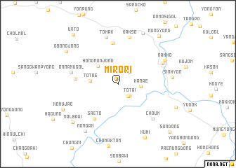 map of Miro-ri