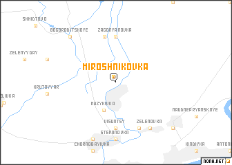 map of Miroshnikovka