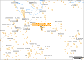 map of Mirov Dolac