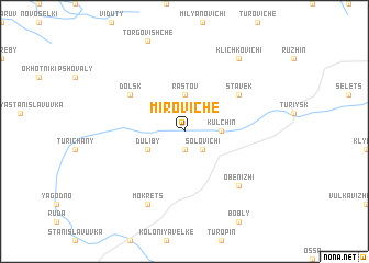 map of Miroviche