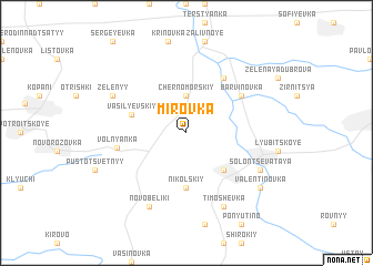 map of Mirovka