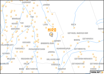 map of Mīro