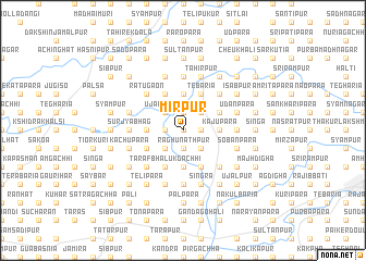 map of Mirpur