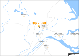 map of Mirrigan