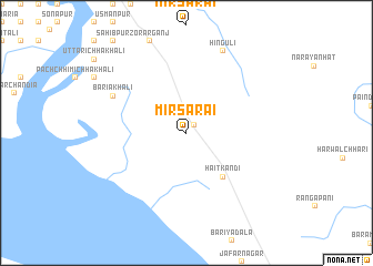 map of Mīrsarāi