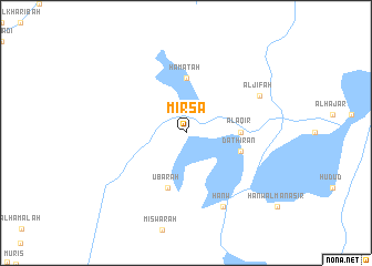 map of Mirsa