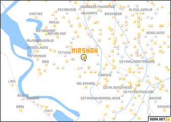 map of Mīr Shāh