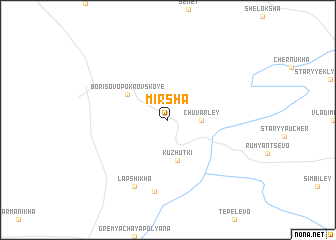 map of Mirsha