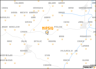 map of Mirşid