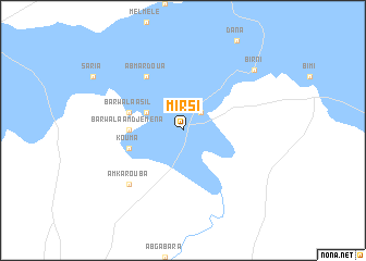 map of Mirsi