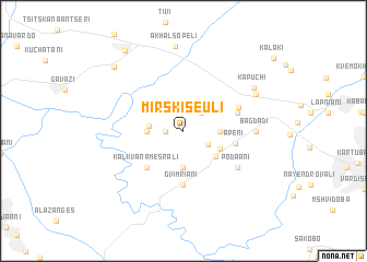 map of Mirskiseuli