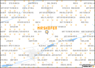 map of Mirskofen