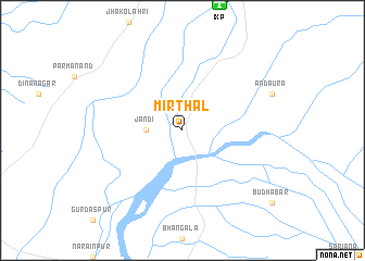 map of Mirthal