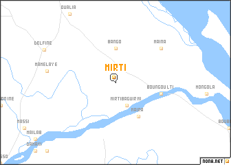map of Mirti