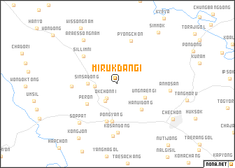 map of Mirŭkdangi