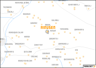 map of Miruşen