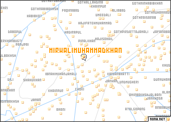 map of Mīr Wali Muhammad Khān