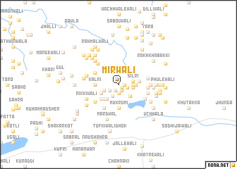 map of Mirwāli