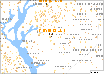 map of Mīryān Kalla