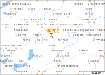 map of Miryce