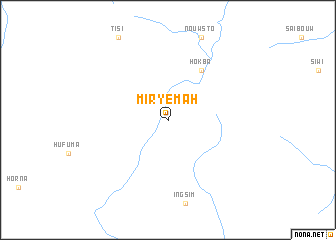 map of Miryemah
