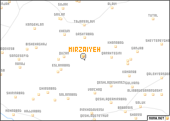 map of Mīrzāʼīyeh