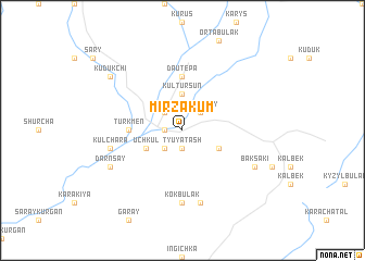 map of Mirzakum