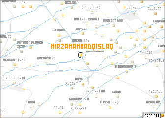 map of Mirzǝmǝmmǝdqışlaq
