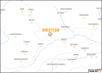 map of Mirzitda