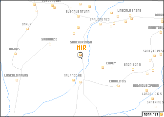 map of Mir