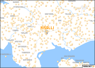 map of Misal-li