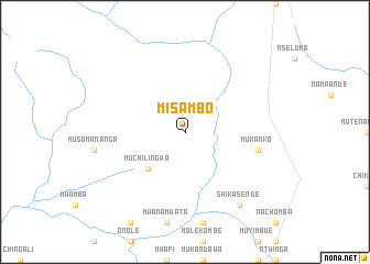 map of Misambo