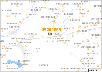 map of Mis Amores