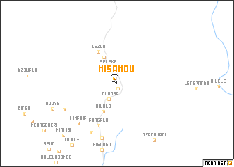 map of Misamou