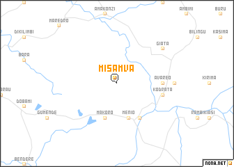 map of Misamva