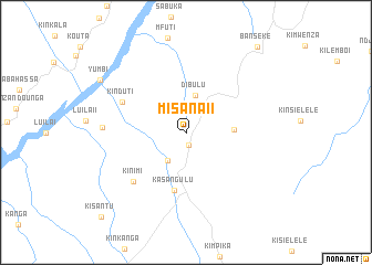 map of Misana II