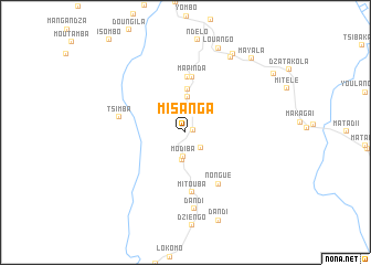 map of Misanga