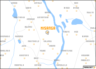 map of Misanga