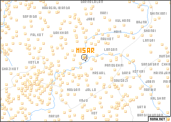 map of Misar