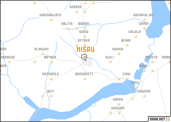 map of Misau