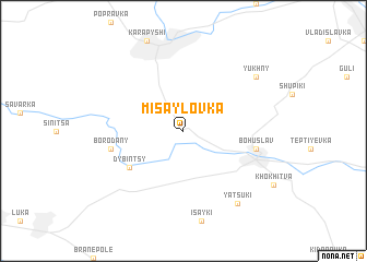 map of Misaylovka