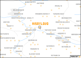 map of Misaylovo
