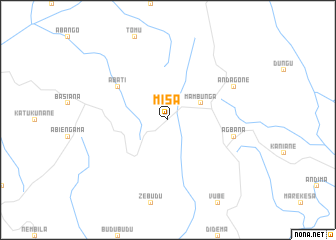 map of Misa